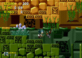 Sonic the Hedgehog screenshot Labyrinth